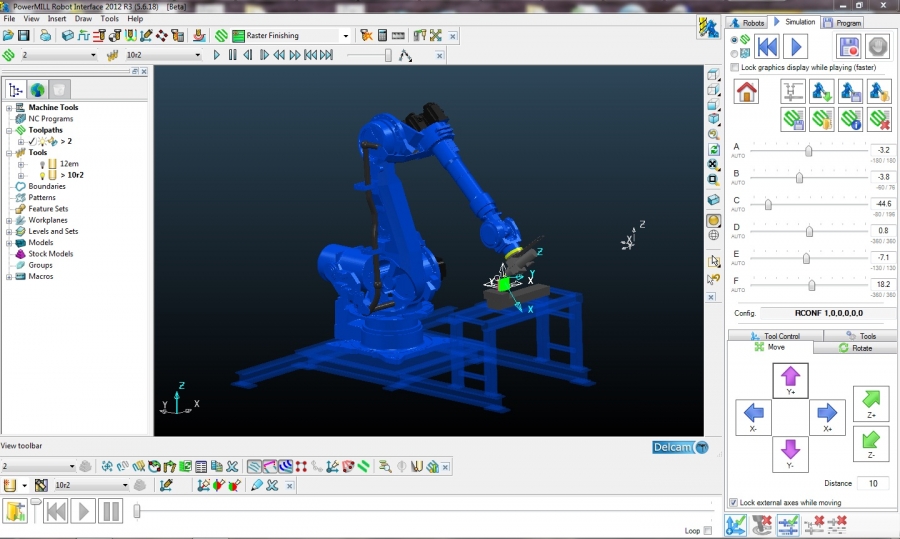Robot CNC
