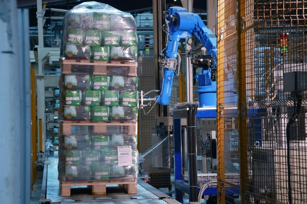 Εφαρμογή σε εργοστάσιο Logistics από την Gizelis Robotics